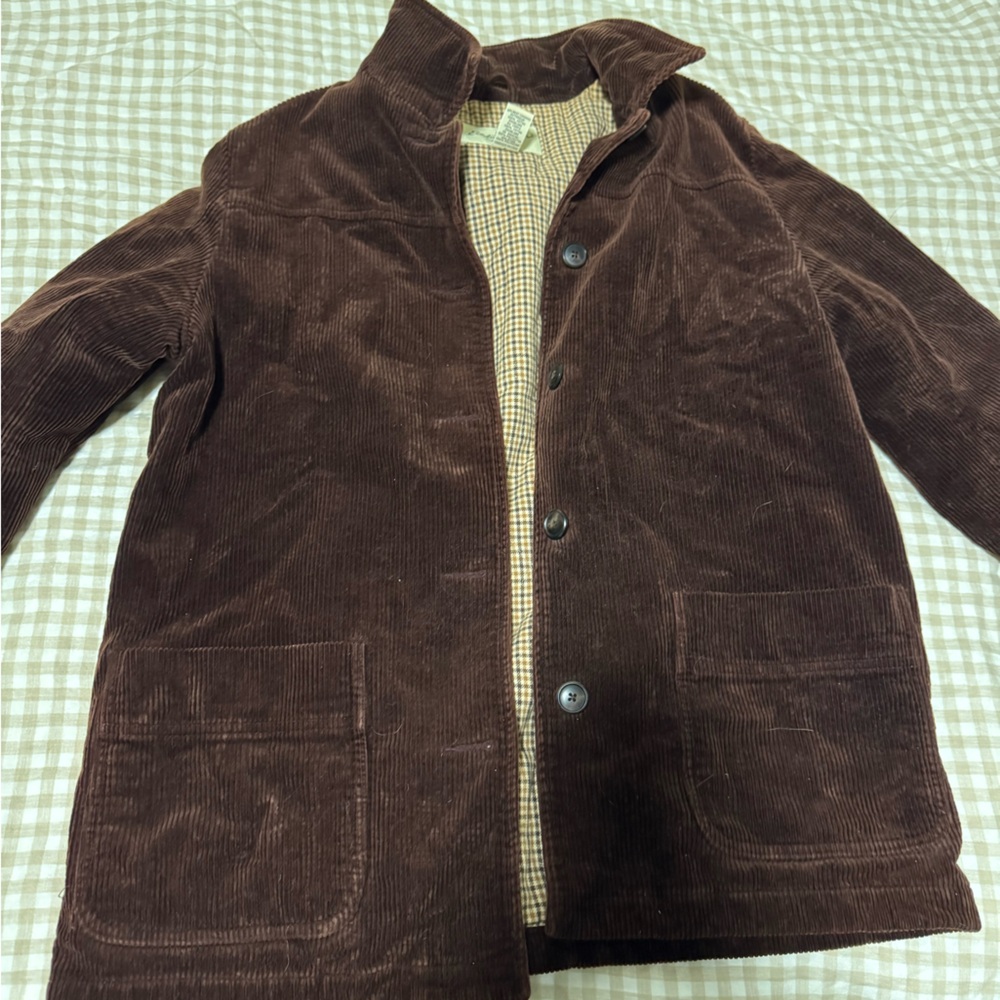 Eddie Bauer Brown Corduroy Jacket